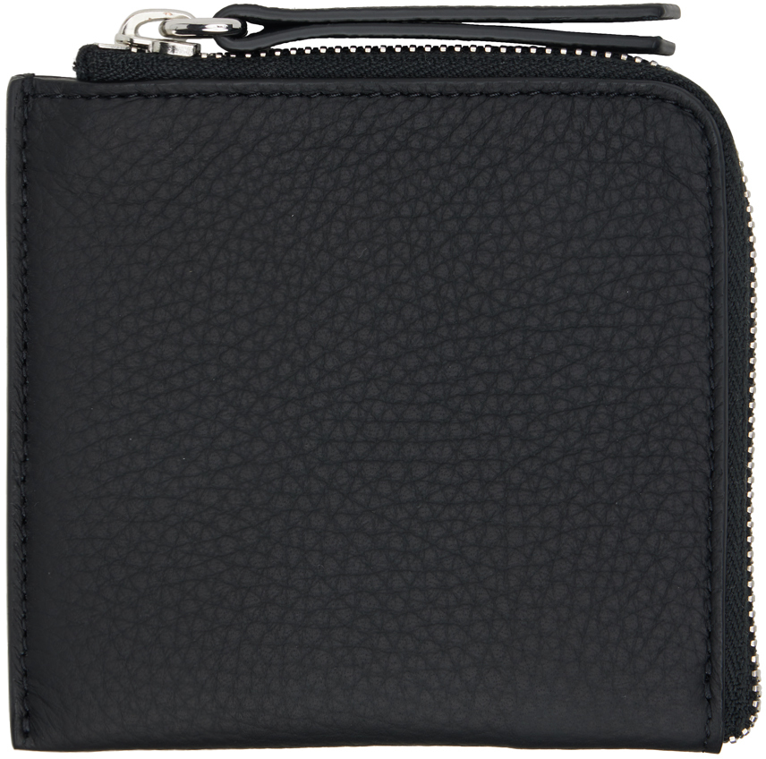 Black Zip Around Wallet