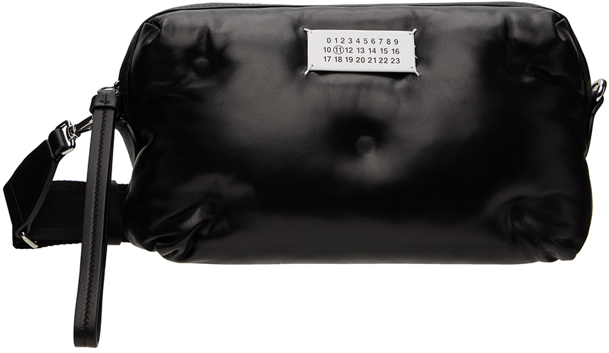 Maison Margiela Black Glam Slam Camera Bag In T8013 Black