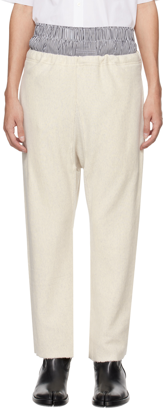 【MAISON MARGIELA】パンツ オフホワイト MM6 MAISON MARGIELA | パンツ ホワイト メンズ | YOOX