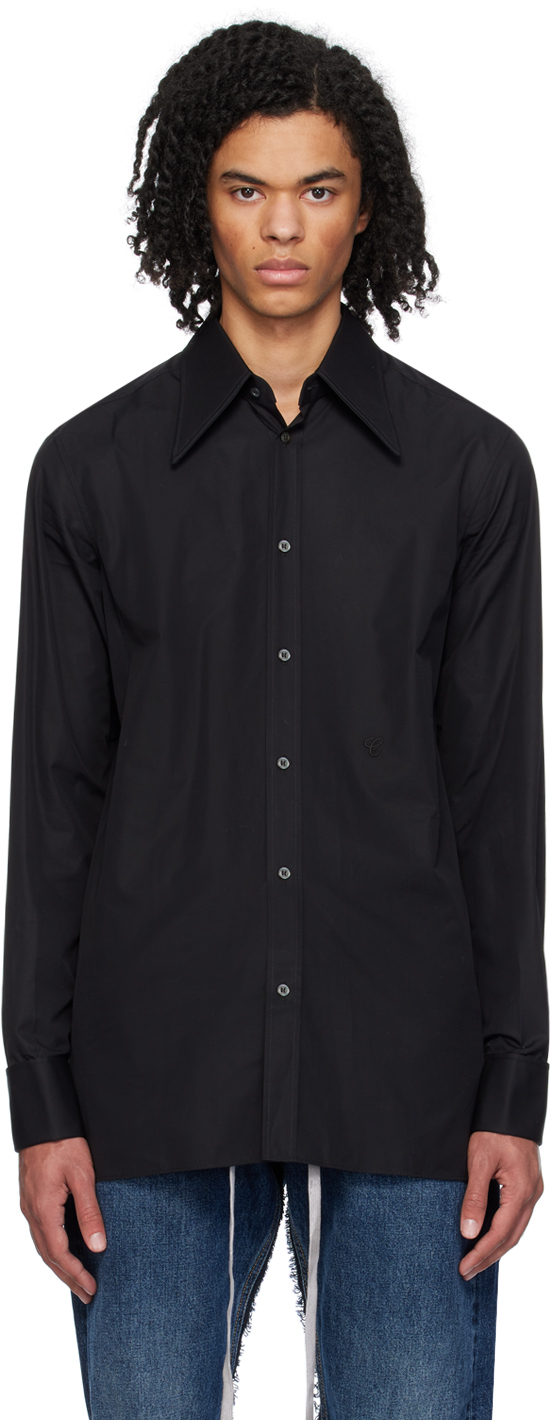 Black Four Stitch Shirt