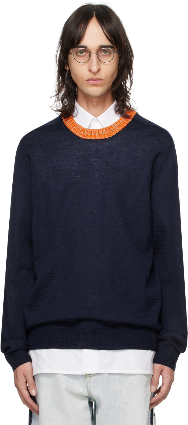 Blue Saddle Sweater