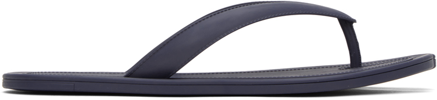 Navy Tabi Flip Flops