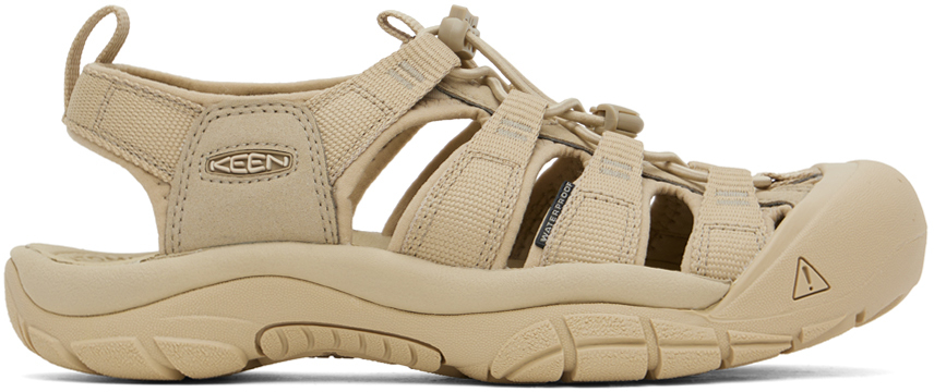 Keen Beige Newport H2 Sandals In Monochrome/safari