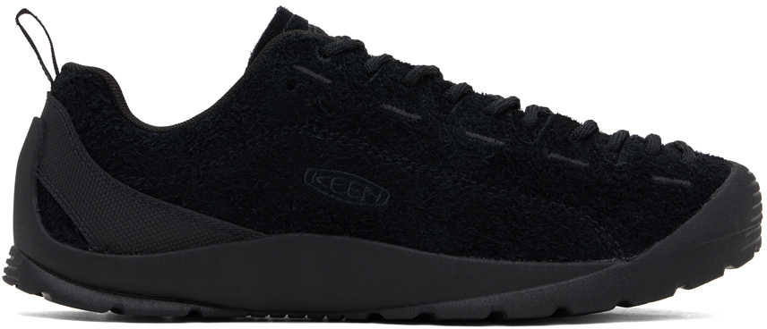 Keen Black Jasper Sneakers In Hairy Black/black