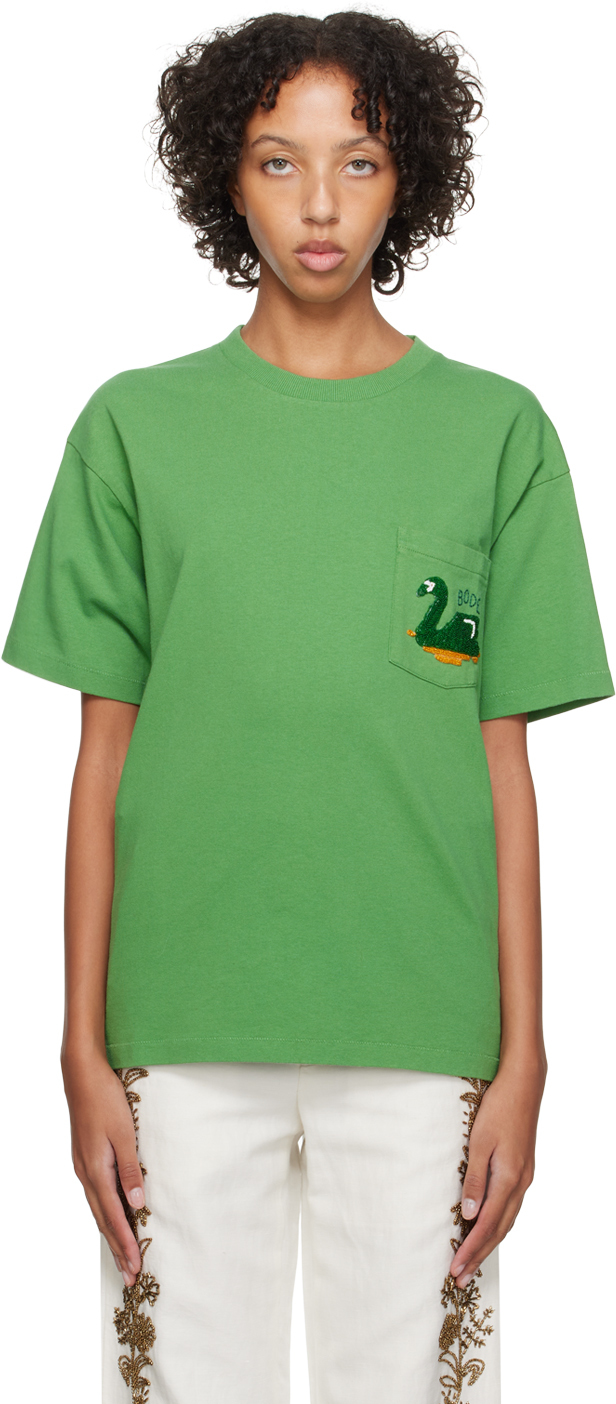 Green Swan T-Shirt