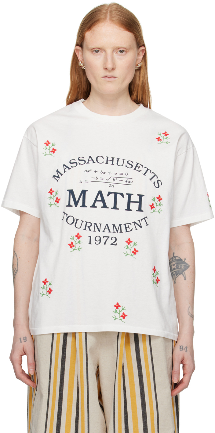 White 'Tournament' T-Shirt
