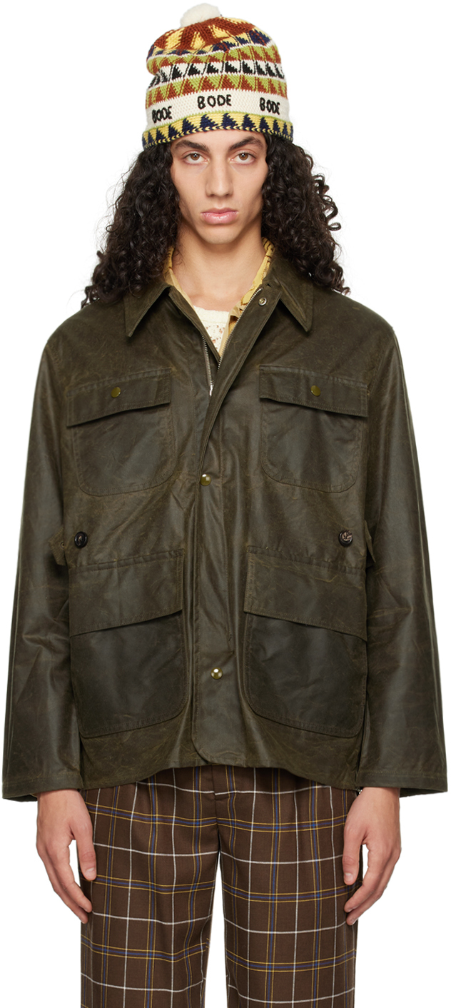 Khaki Waxed Jacket