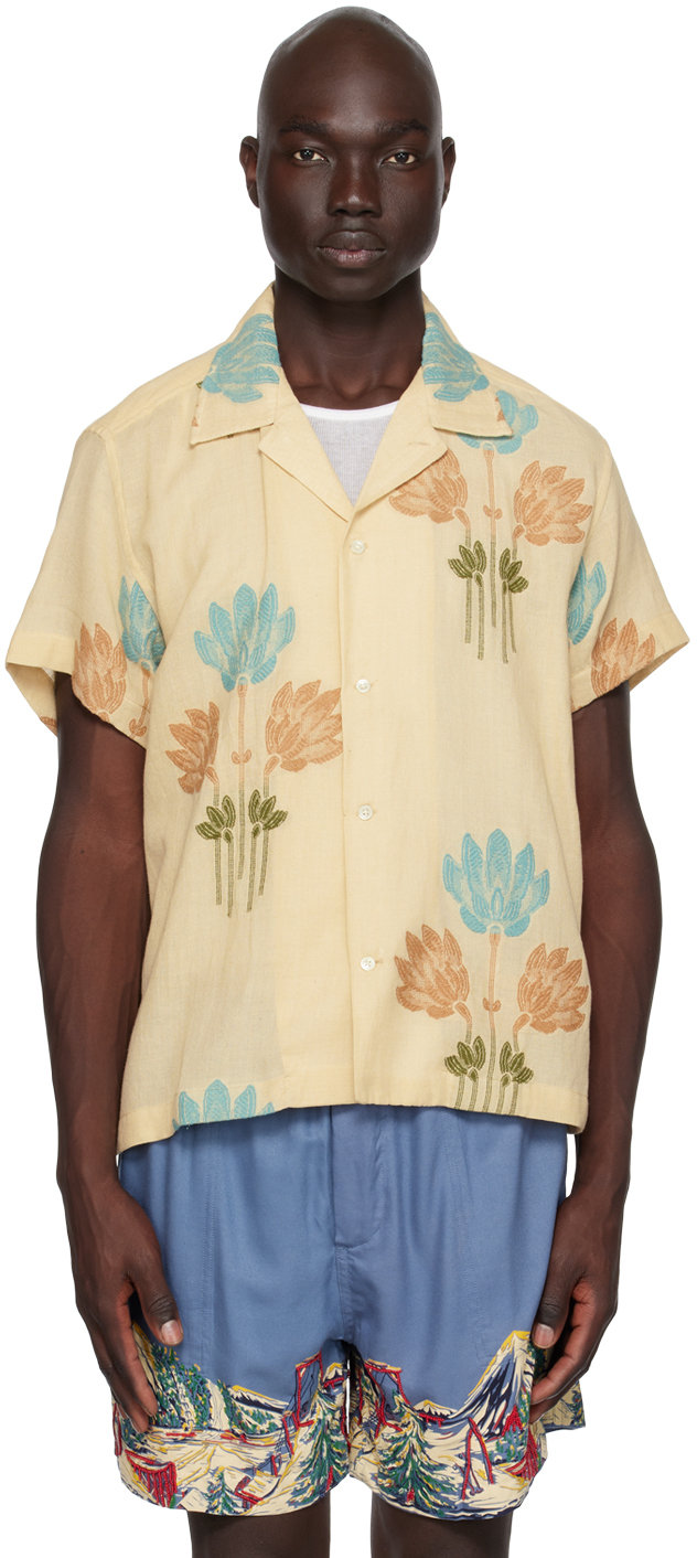 Beige Full Bloom Shirt