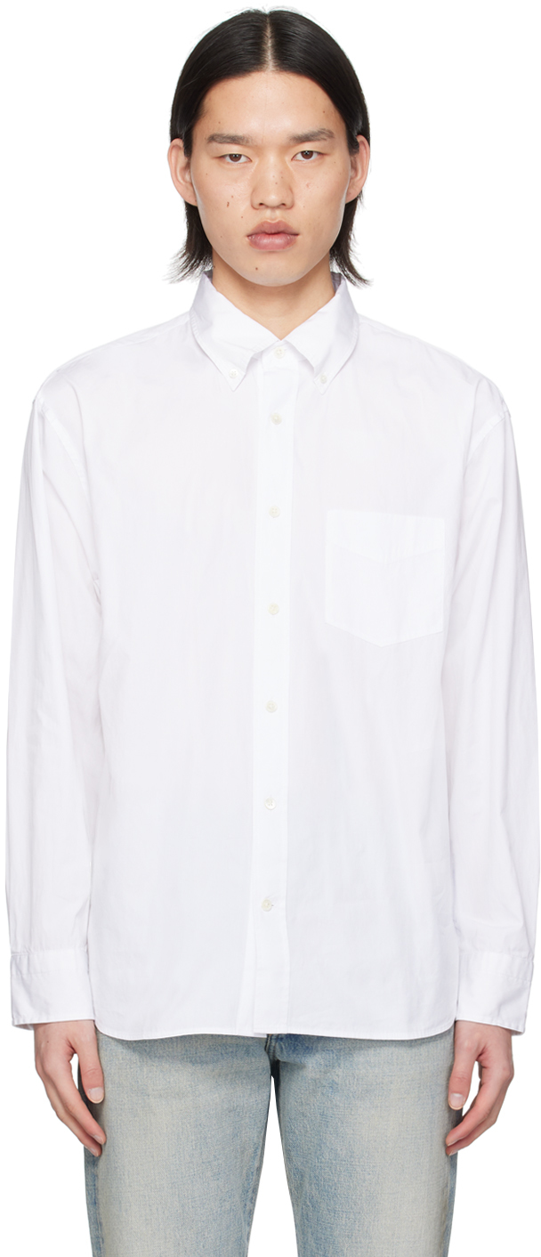 White Patch Pocket Shirt