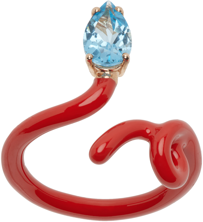 アクセサリー BEA BONGIASCA BABY VINE RING BABY VINE RING ~ IN PANNA – Bea Bongiasca