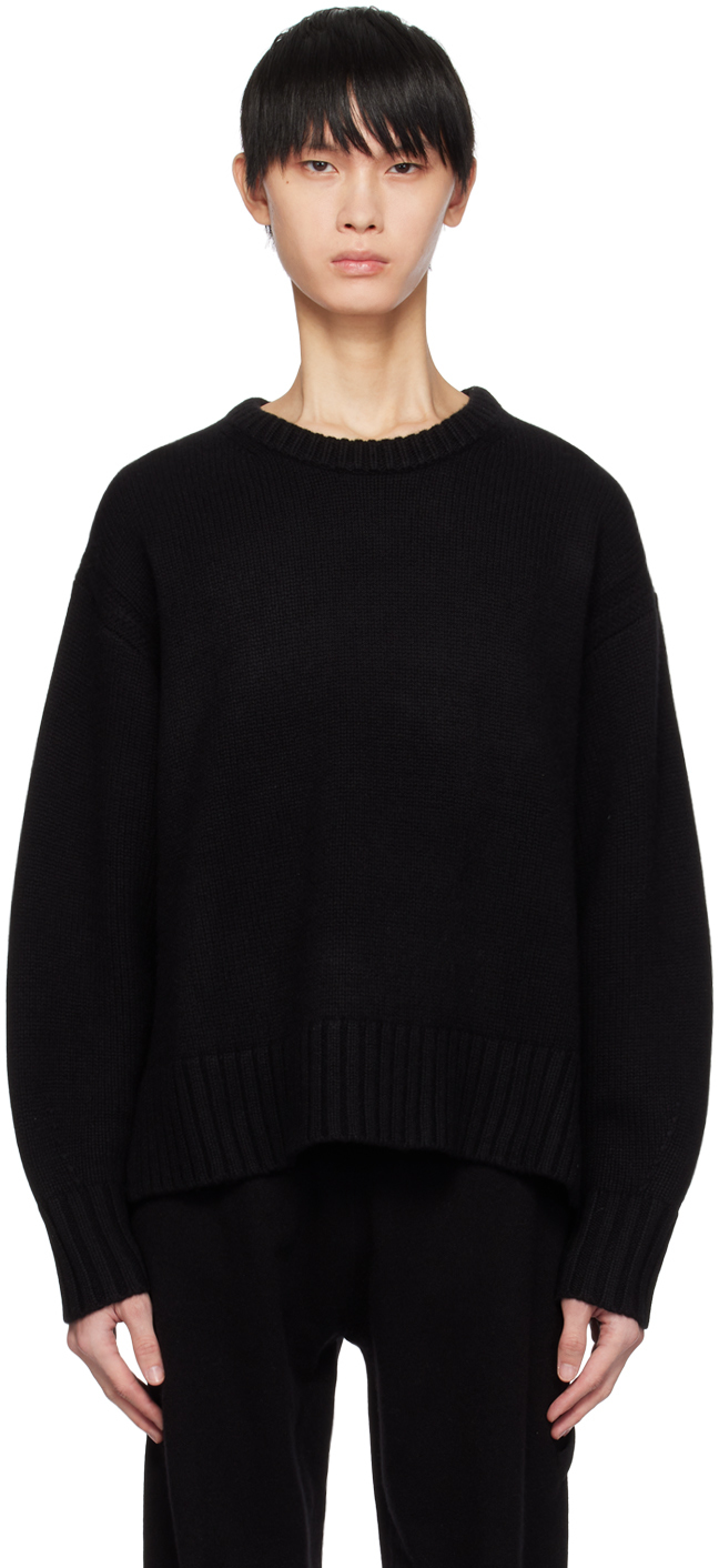 Guest In Residence Black Cozy Jumper