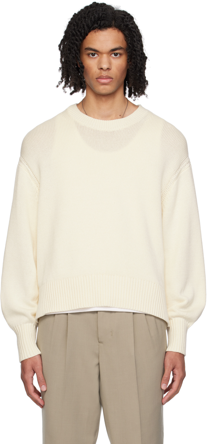 Guest In Residence Off-white Breezy Jumper In Cream