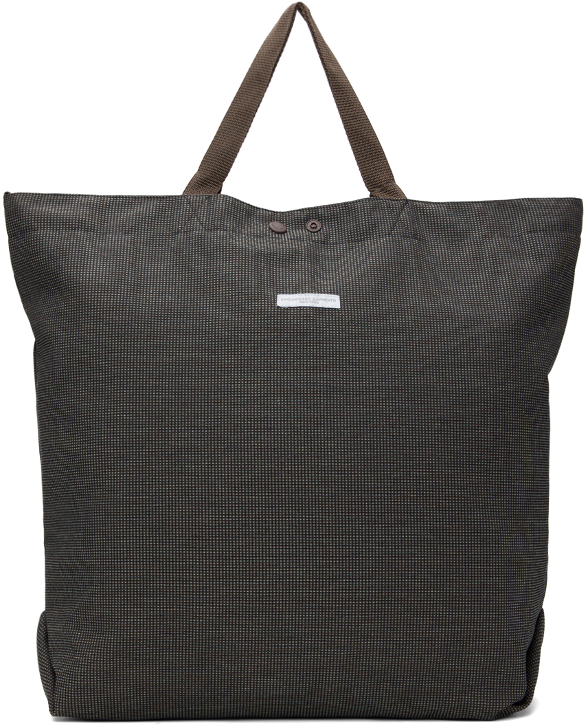 Brown Carry All Reversible Tote