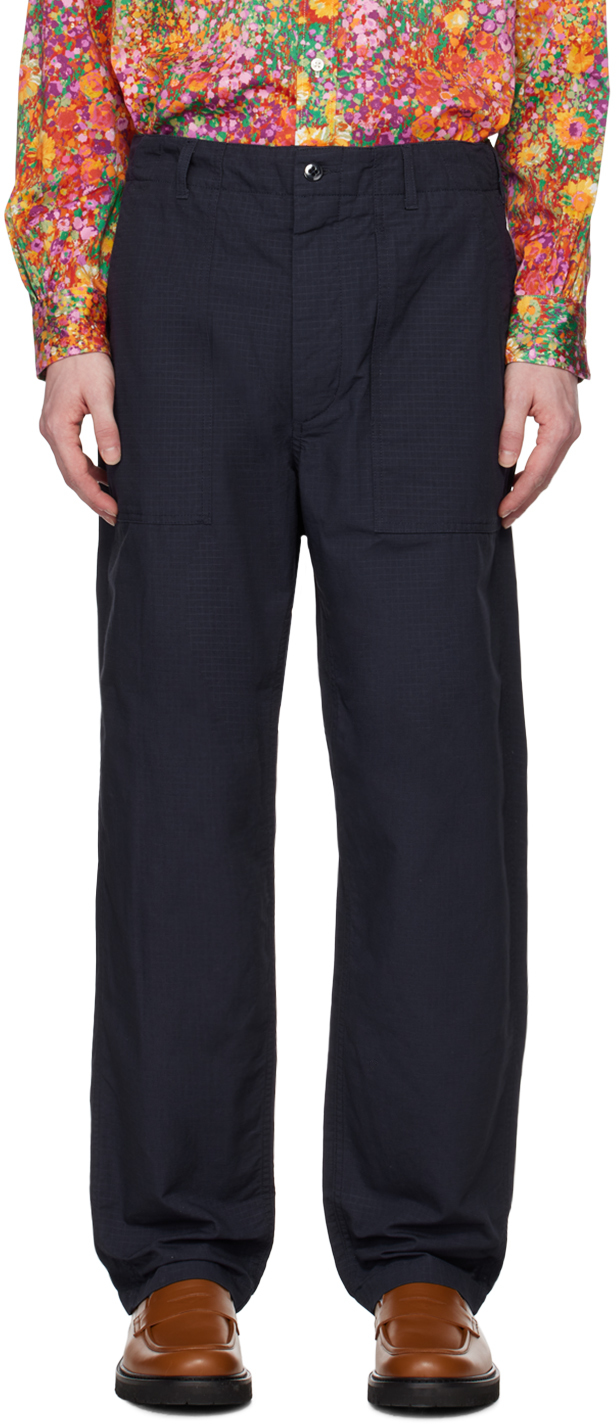 Pantalon Habillé Gunex Pour Femme - Bleu Marine - Taille 4 - Coton - Fabriqué En Italie - Occasion Très Bon état