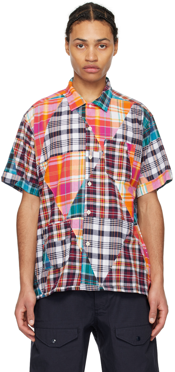 Engineered Garments: Multicolor Patchwork Shirt | SSENSE