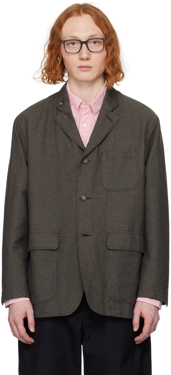 Engineered Garments: Brown Loiter Blazer | SSENSE