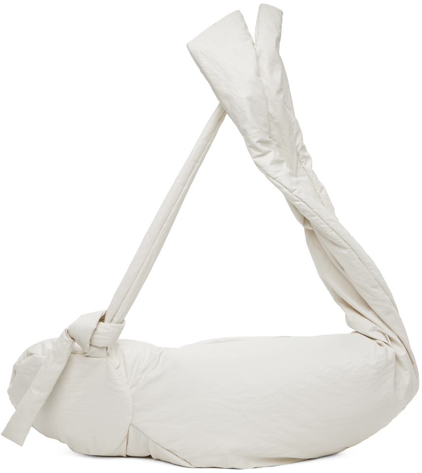 Shop Carnet-archive White Moulda Arm Bag In Cream White