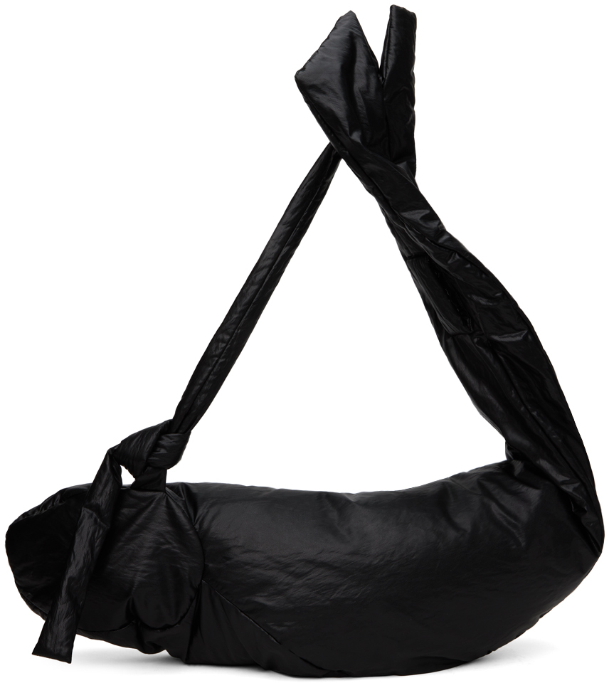 Shop Carnet-archive Black Moulda Arm Bag