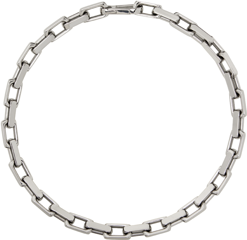Silver Zero Necklace