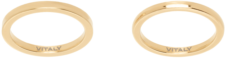 Gold Isotope Ring Set