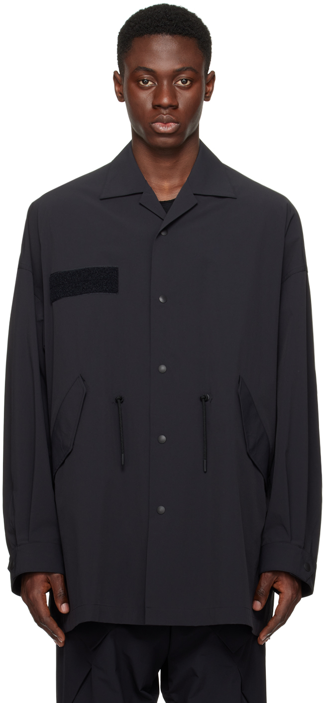 FUMITO GANRYU: Black M-51 Coat | SSENSE Canada