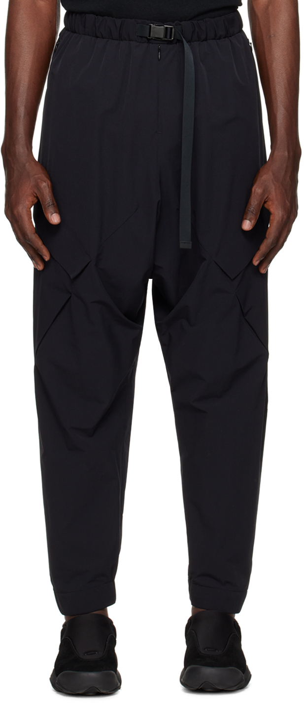 Black Easy Cargo Pants