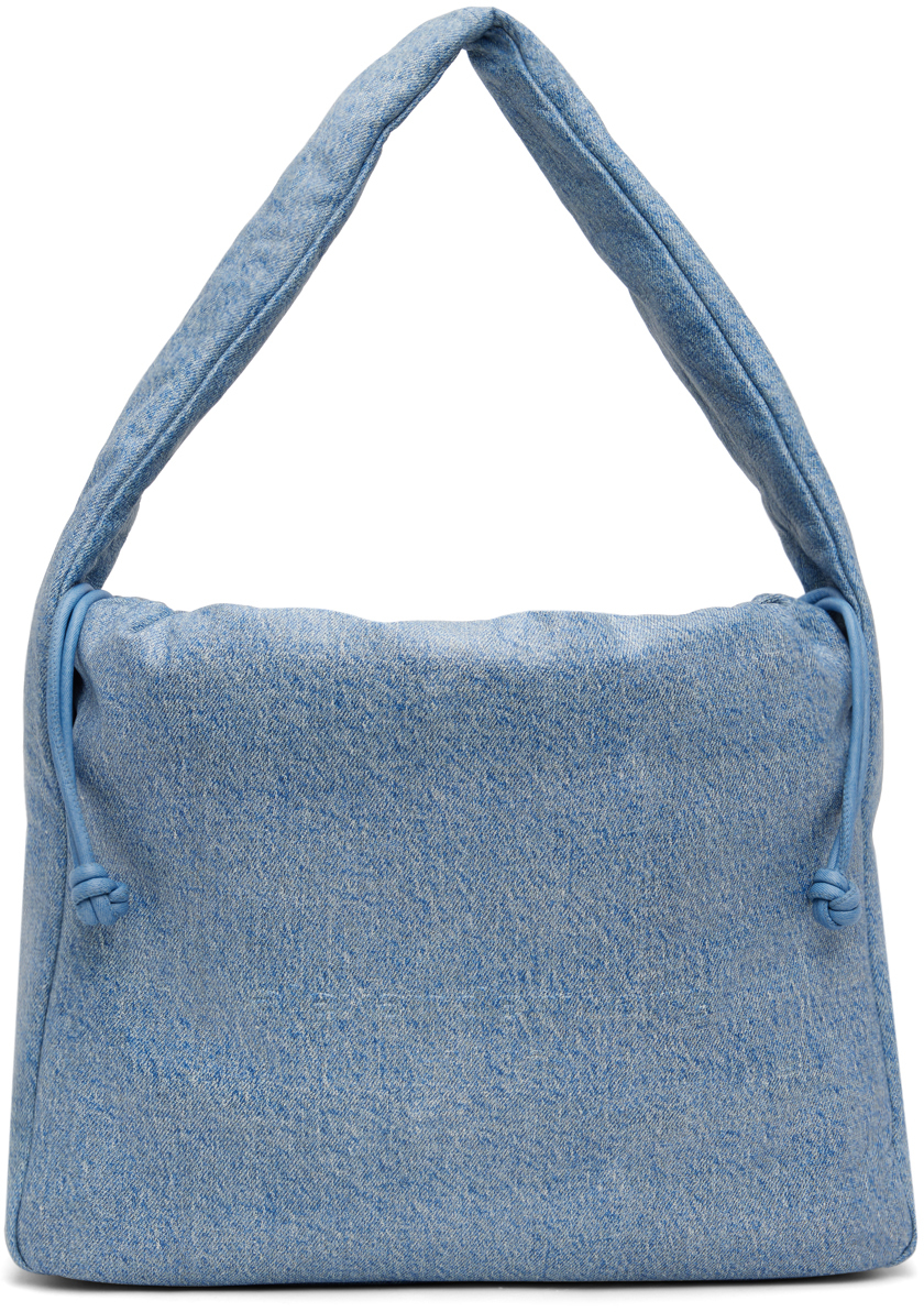 Alexander Wang ☆ブルー ラージ Ryan Puff バッグ Blue Ryan Puff Large Bag by Alexander Wang on Sale