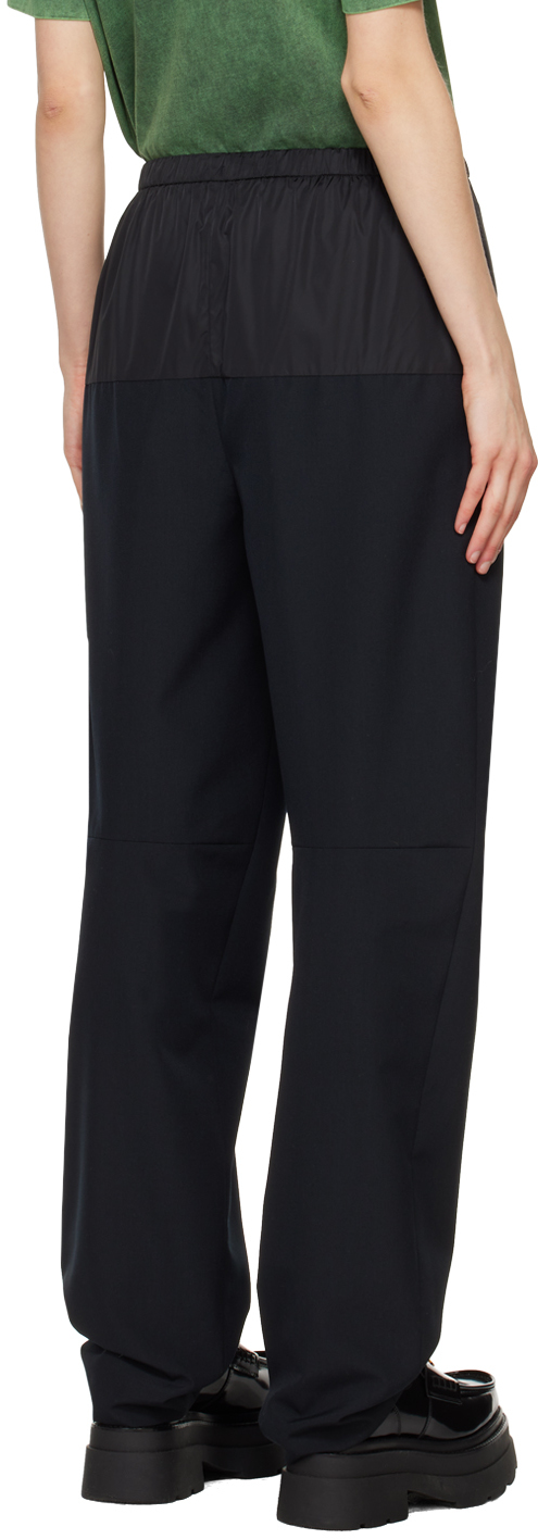 Alexander Wang Black Articulated Trousers In 001 Black