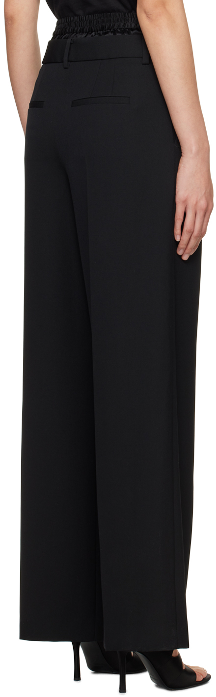 Alexander Wang Hose Im Layering-look In 001 Black