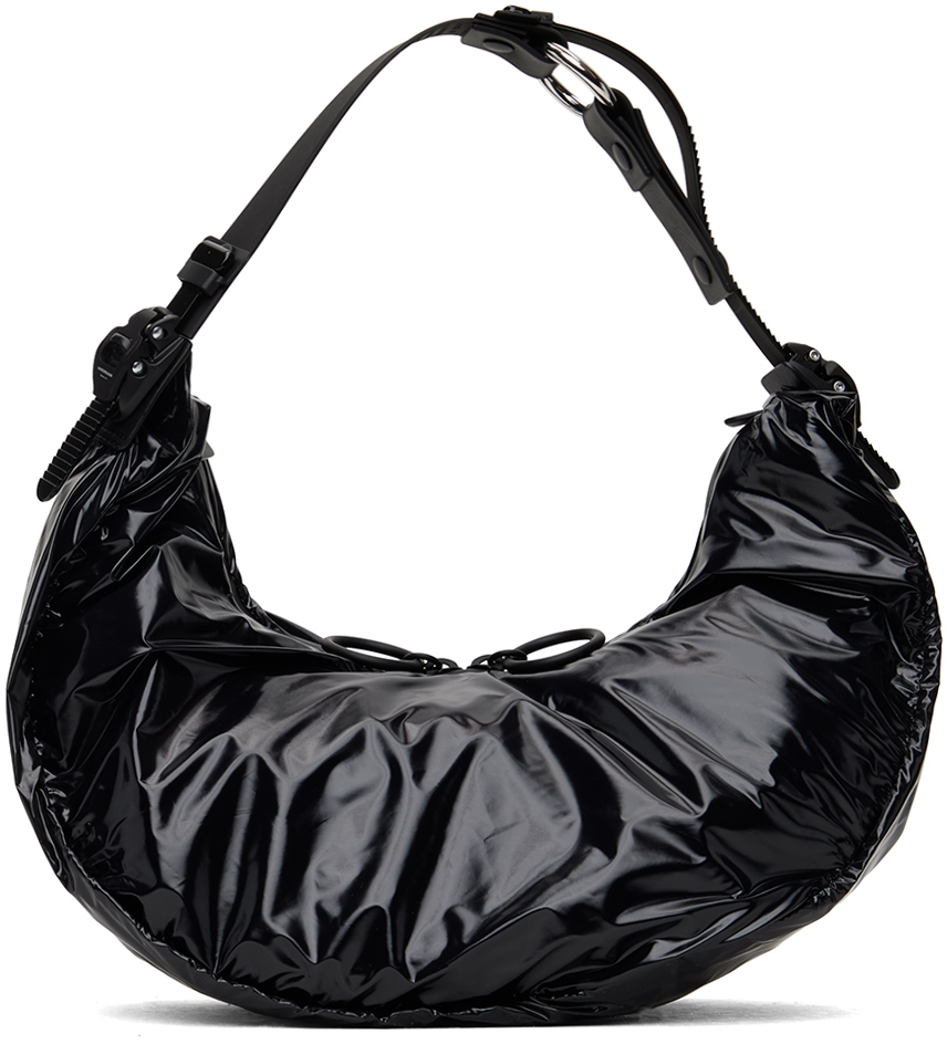 Innerraum: Black Object HM2 Small Half Moon Bag | SSENSE