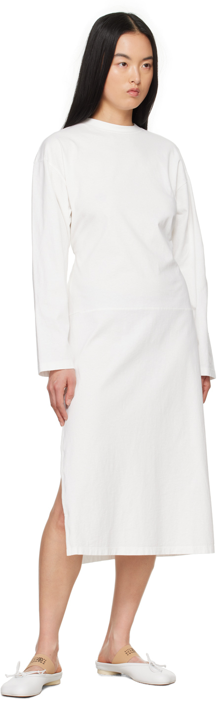 Mm6 Maison Margiela Woman Sweater White Size M Cotton In 101 Off White