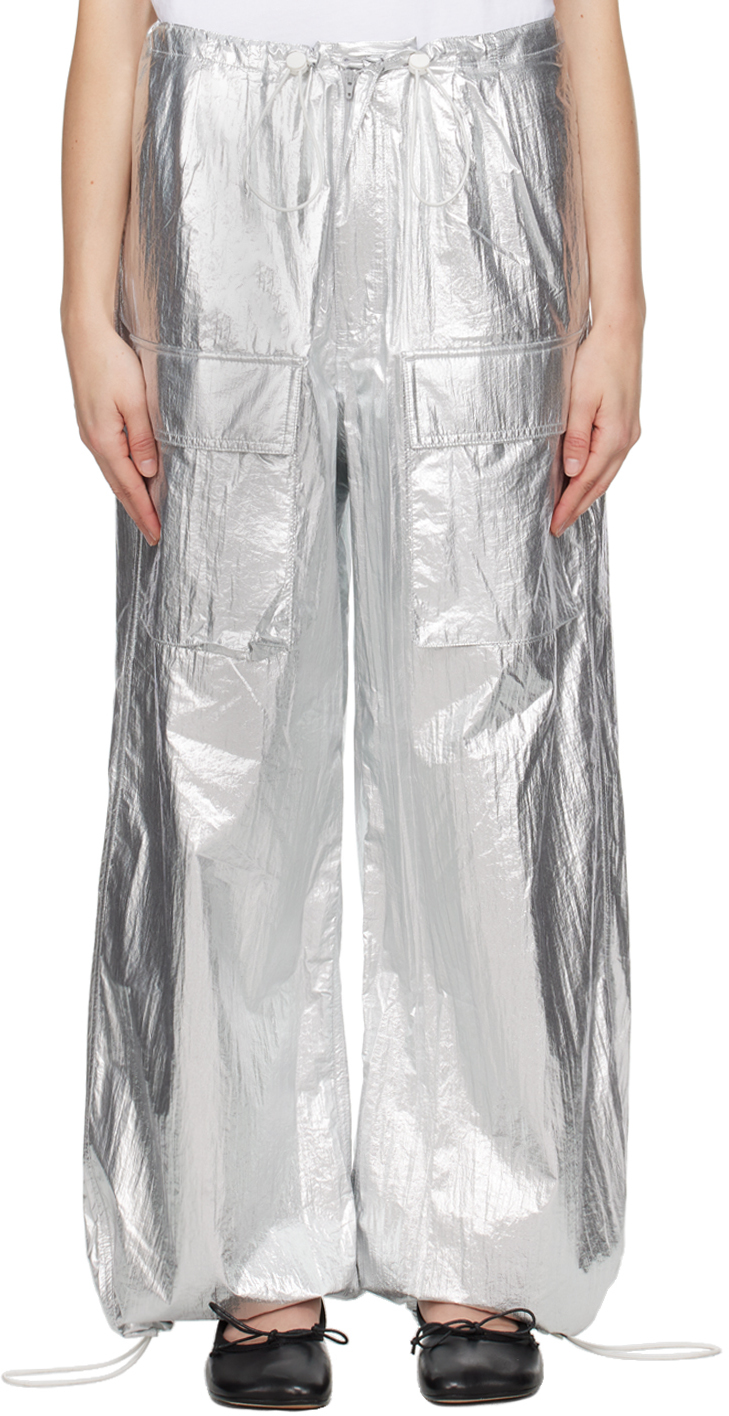 Silver Tyvek Trousers