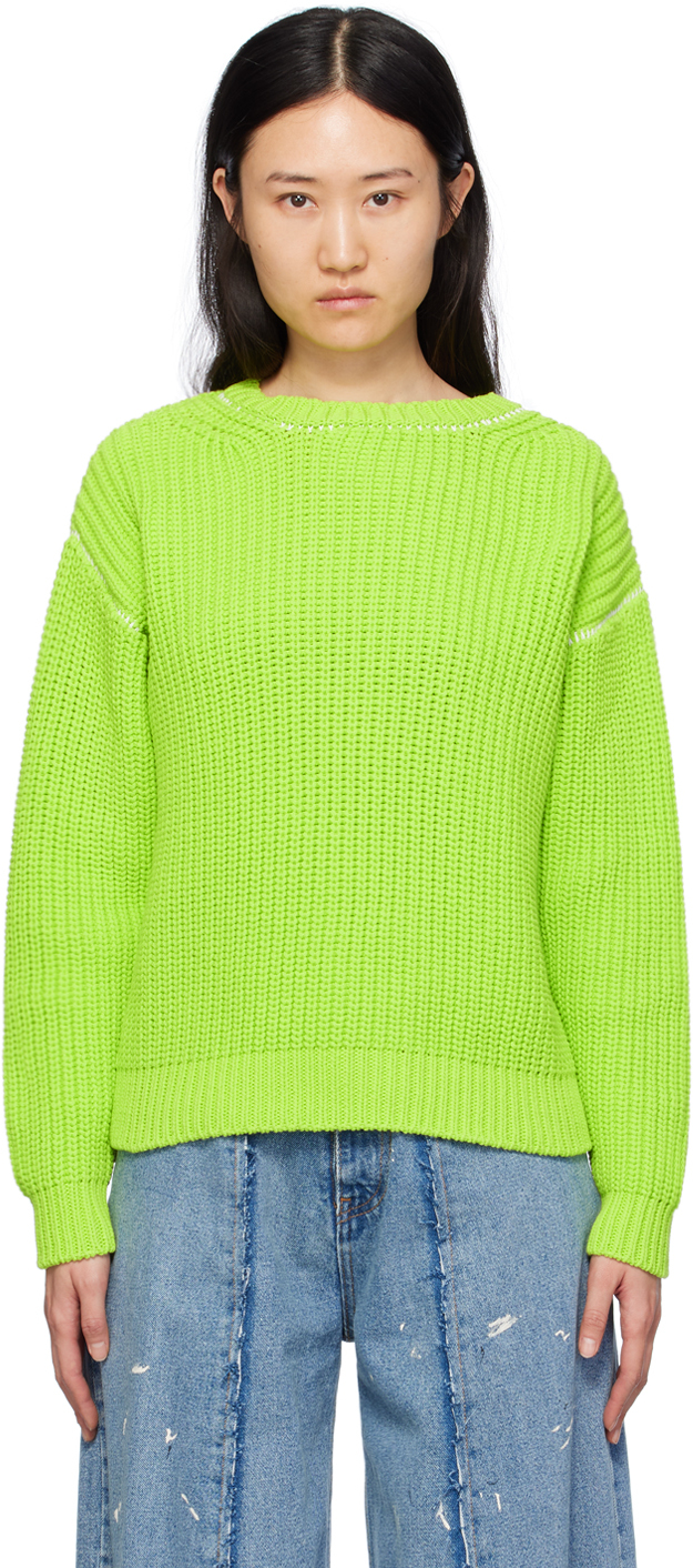 Green Airy Sweater