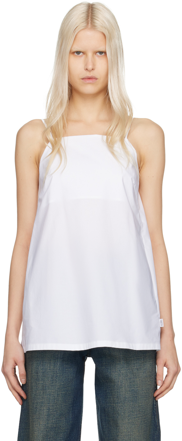 White Low Back Camisole