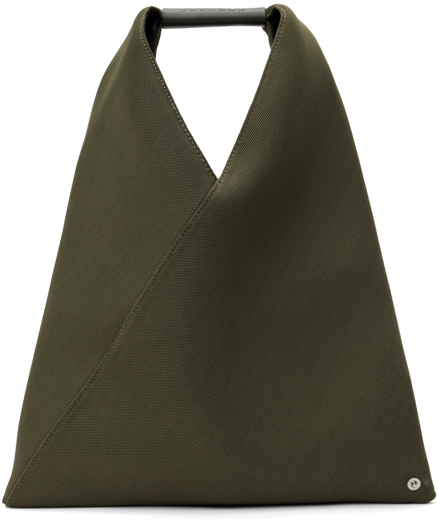 Maison margiela triangle discount tote