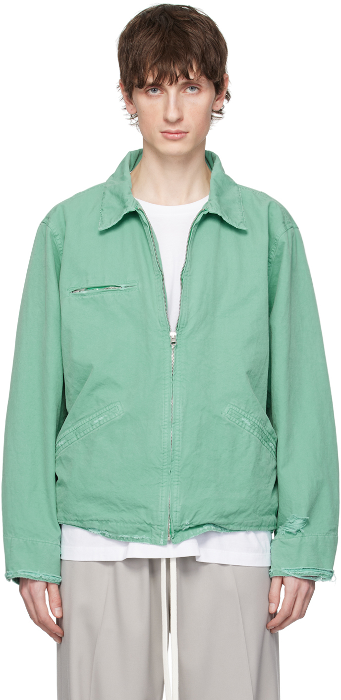 Green Sports Jacket