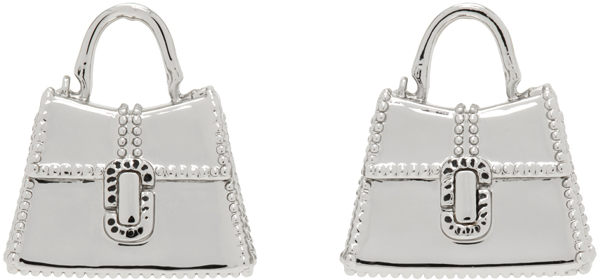 【関税込み】Marc Jacobs シルバー The St. Marc ピアス Marc Jacobsのシルバー The St. Marc ピアスがセール中