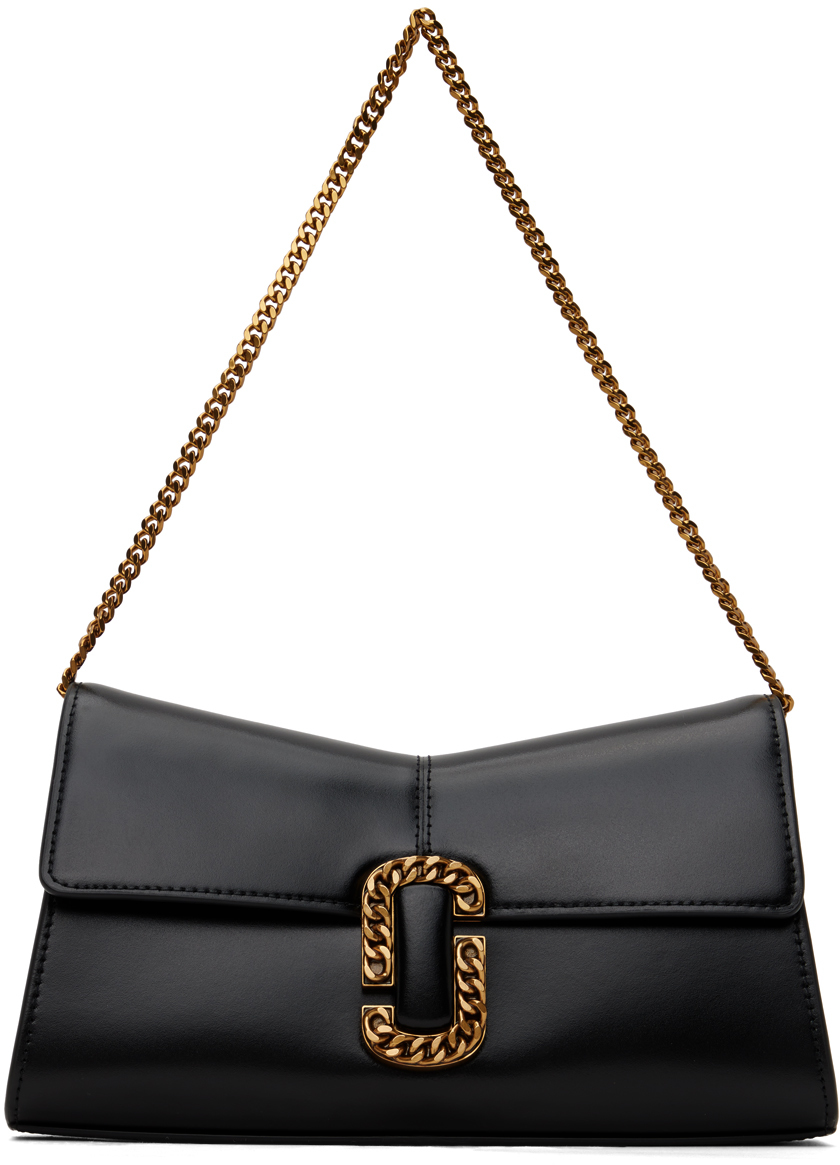 Marc Jacobs The St. Marc Convertible Clutch Black In 001 Black