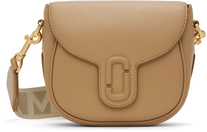 Marc Jacobs Beige 'the J Marc Small Saddle' Bag In 230 Camel