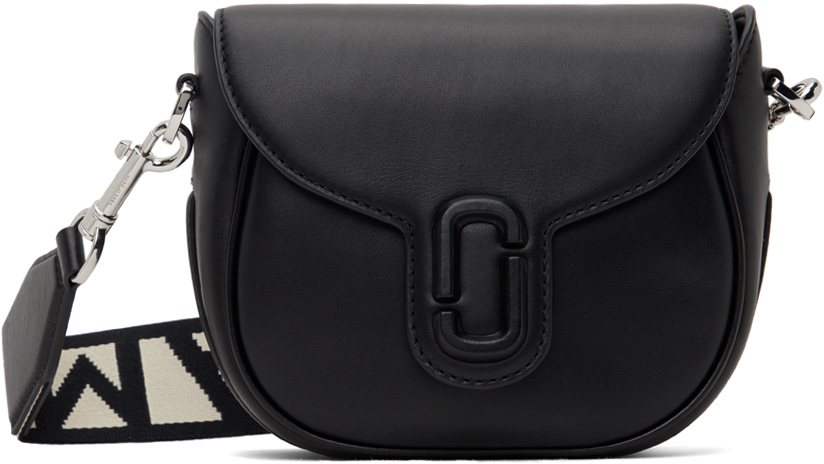 Marc Jacobs Black 'the J Marc Small Saddle' Bag In 001 Black