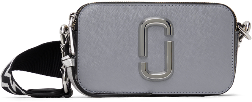 Marc Jacobs - The Logo Strap Snapshot in French Grey is