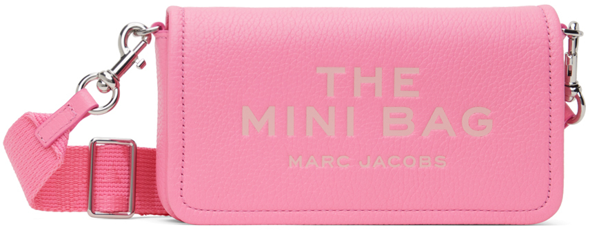 Marc Jacobs Pink 'the Leather Mini' Bag