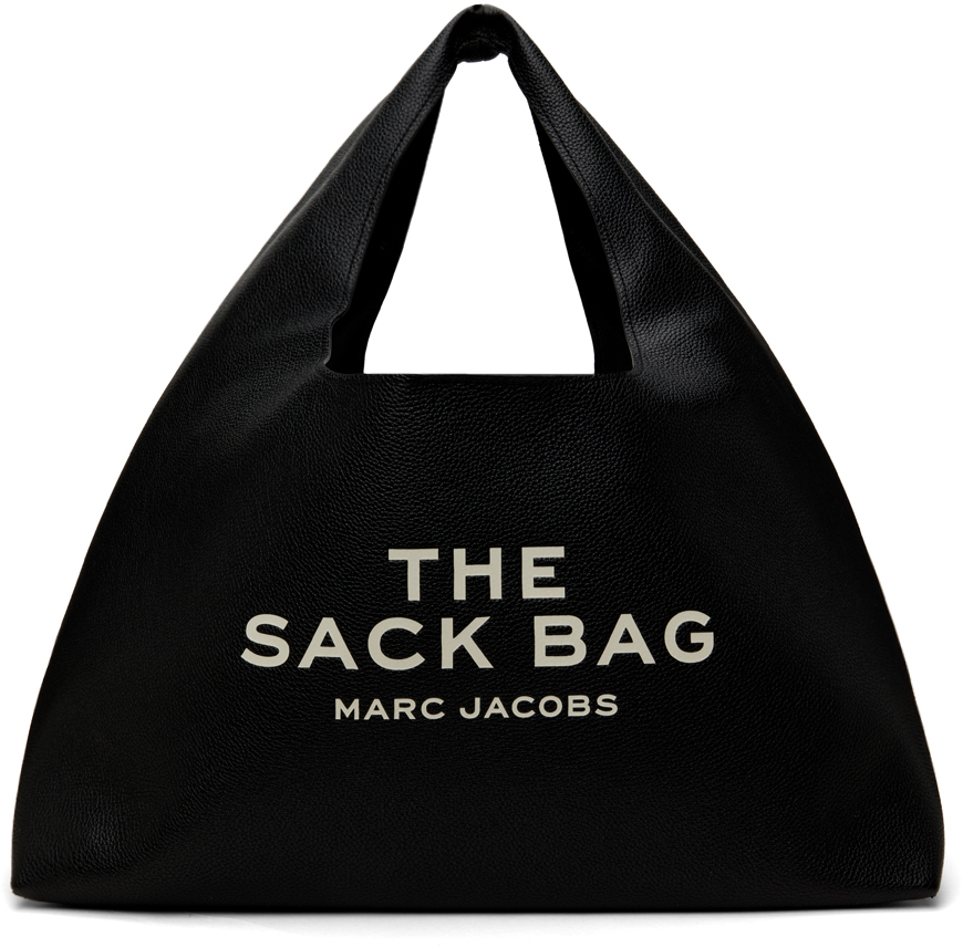 Marc Jacobs Black 'the Xl Sack Bag' Tote In 001 Black