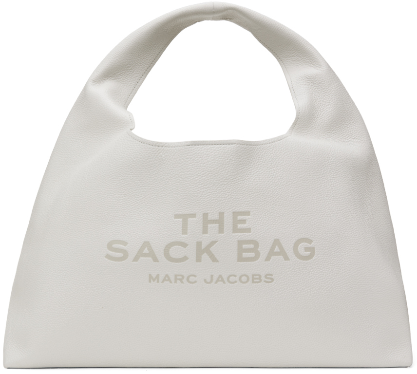 Marc Jacobs White 'the Xl Sack' Tote In 100 White