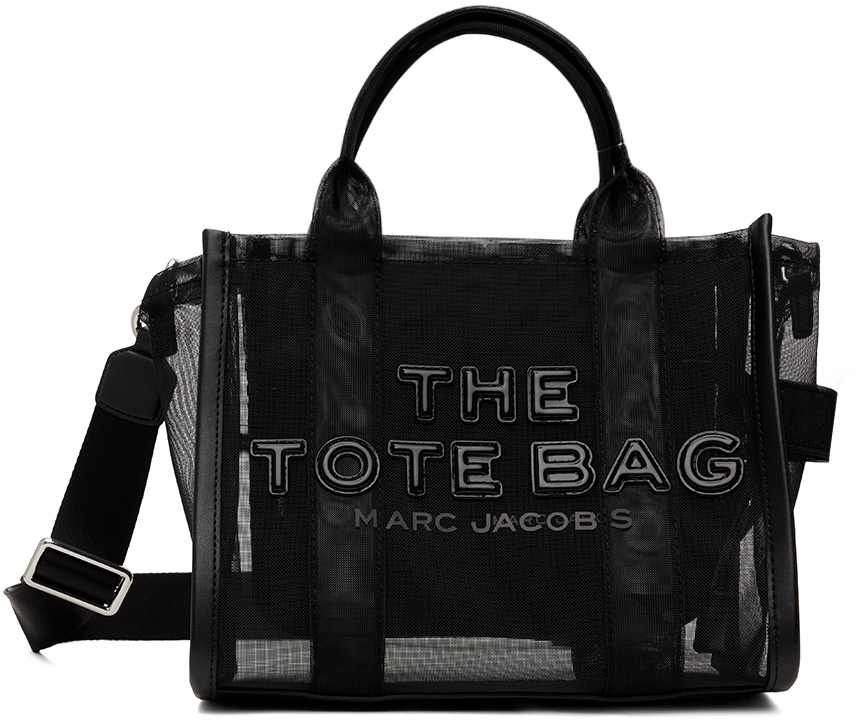 Marc Jacobs Black 'The Mesh Small' Tote