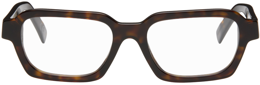 Retrosuperfuture Tortoiseshell Caro Glasses In Optical 3627