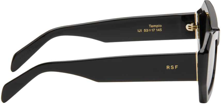 Shop Retrosuperfuture Black Tempio Sunglasses