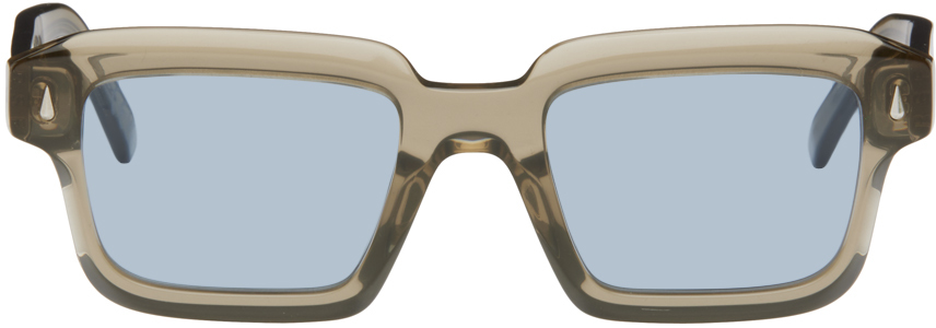Retrosuperfuture Grey Giardino Sunglasses In Rules