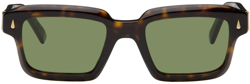Retrosuperfuture Tortoiseshell Giardino Sunglasses In 3627
