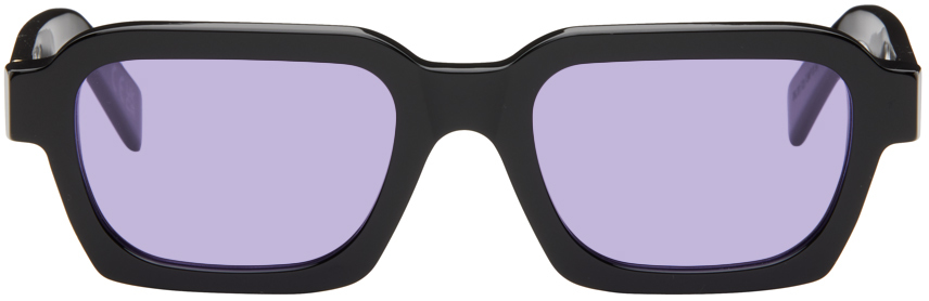 Retrosuperfuture Black Caro Sunglasses In Purple